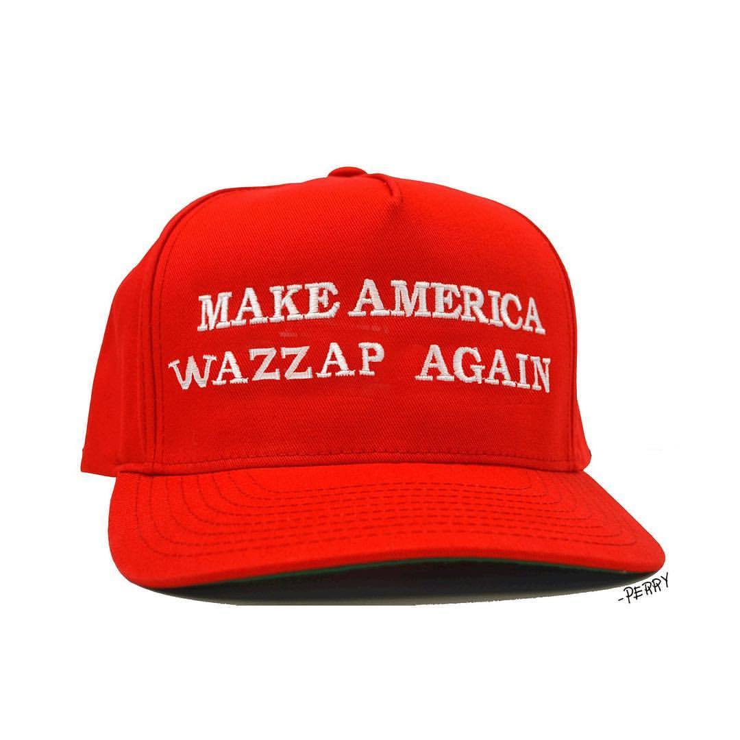 How many of these hats should I get made? I’m thinking one million.