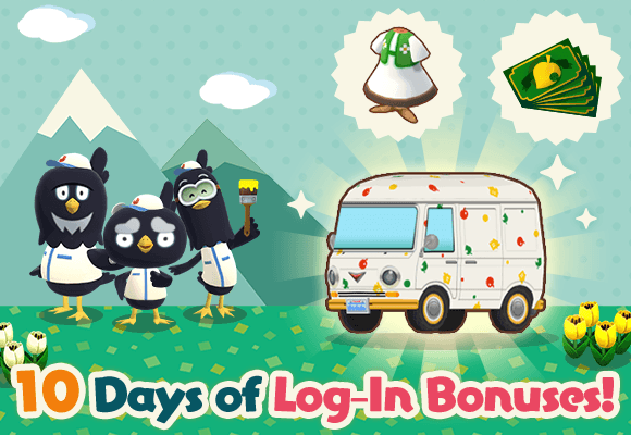 Animal Crossing: Pocket Camp Log-In Bonuses! The Australasian launch of Animal Crossing: Pocket Camp sees 10 days of Log-In Bonus which includes Leaf Tickets and collectible items. On the tenth day, players will receive a special Animal Crossing...