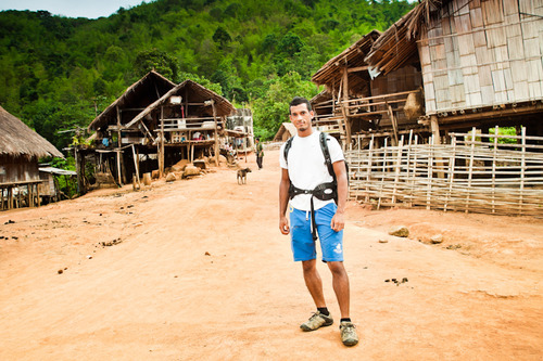 hill tribe village in chiang rai