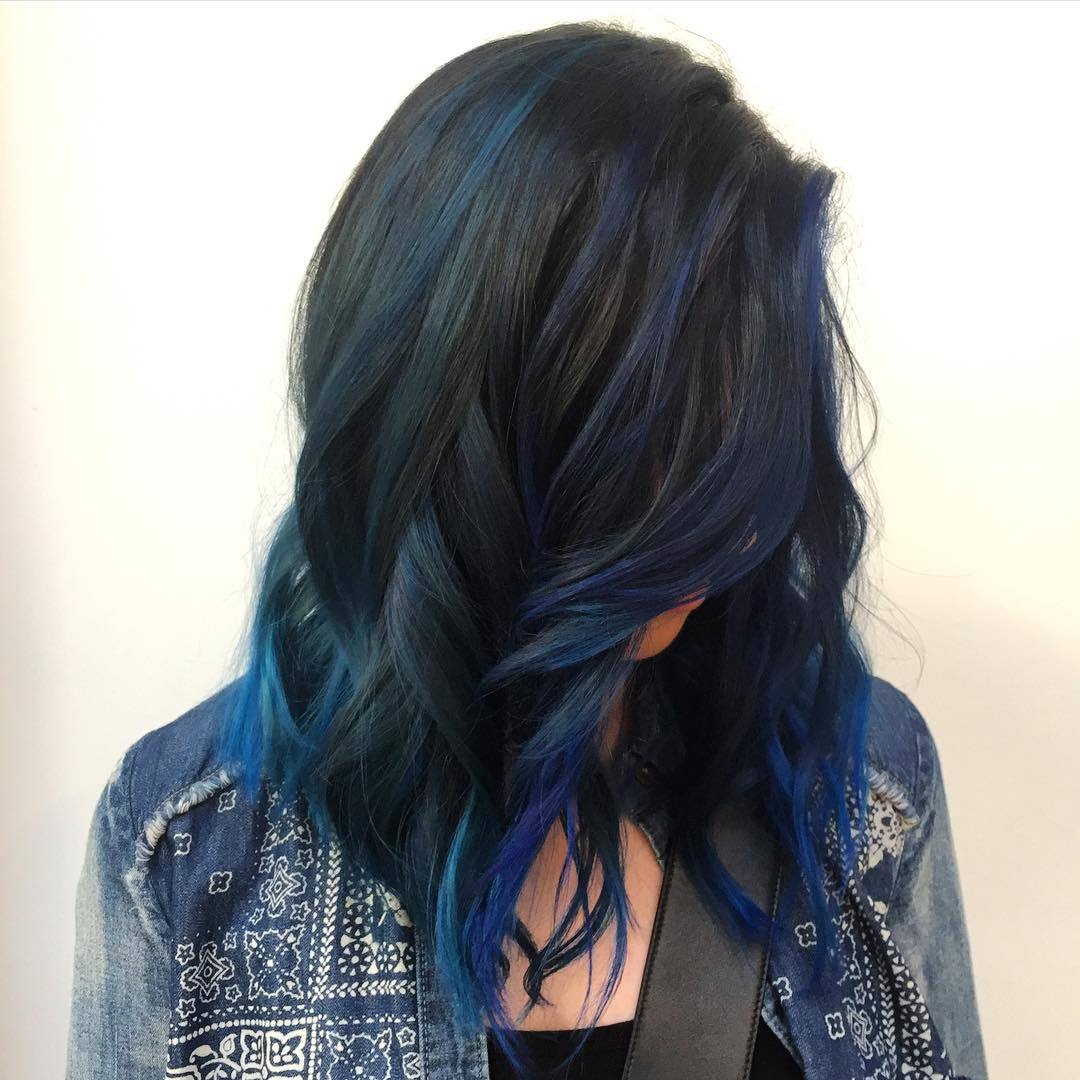 Hair By ChoiCe Shades Of Blue Bluehair Blue Hair Haircolor