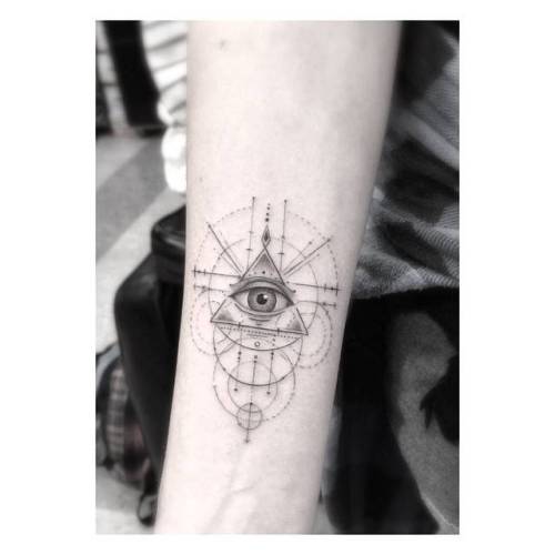 Tattoo tagged with: doctor woo, anatomy, single needle, symbols, sky  ferreira, eye, all seeing eye, celebrity, facebook, twitter, singers, inner  forearm, medium size 