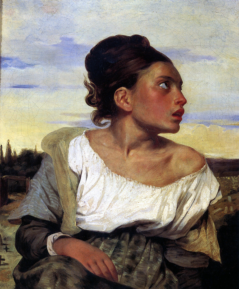 Eugène Delacroix - “Niña huérfana en el cementerio” (h.1823-1824, óleo sobre lienzo, 66 x 54 cm, Museo del Louvre, París)
De todos los cuadros que pintó Delacroix, éste es uno de mis favoritos. Y el caso es que, en teoría, ni siquiera es un cuadro de...