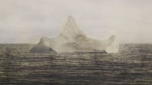 thoseinperil:
“ A Picture Speaks a Thousands Words
A lone iceberg sits in the middle of the north Atlantic on the morning of April 15, 1912. It was thought by rescue ships to be the iceberg that sank the RMS Titanic just earlier that morning.
”