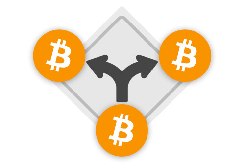 Image result for bitcoin fork