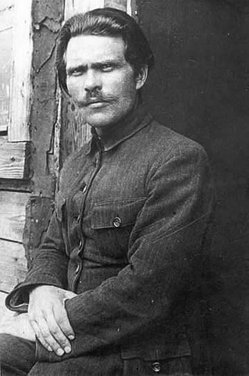 Nestor Makhno, Ukrainian anarcho-communist leader (1888-1934).