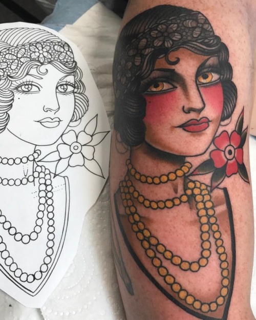 therealjonftw:1920’s lady for Lauren, thanks mate! Made today... girl;Jon FTW;lady;woman