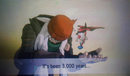 Image result for pokemon x and y it's been 3000 years