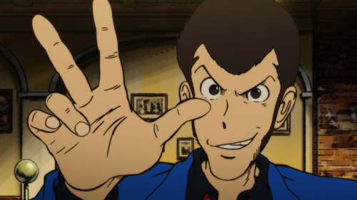 Lupin III trois doigts !