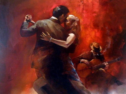 Resultado de imagen para parejas bailando tango