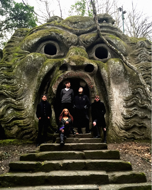 Cult of Youth at the Gardens of Bomarzo, IT. March 2015.