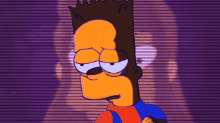 Bart Simpson Crying GIF