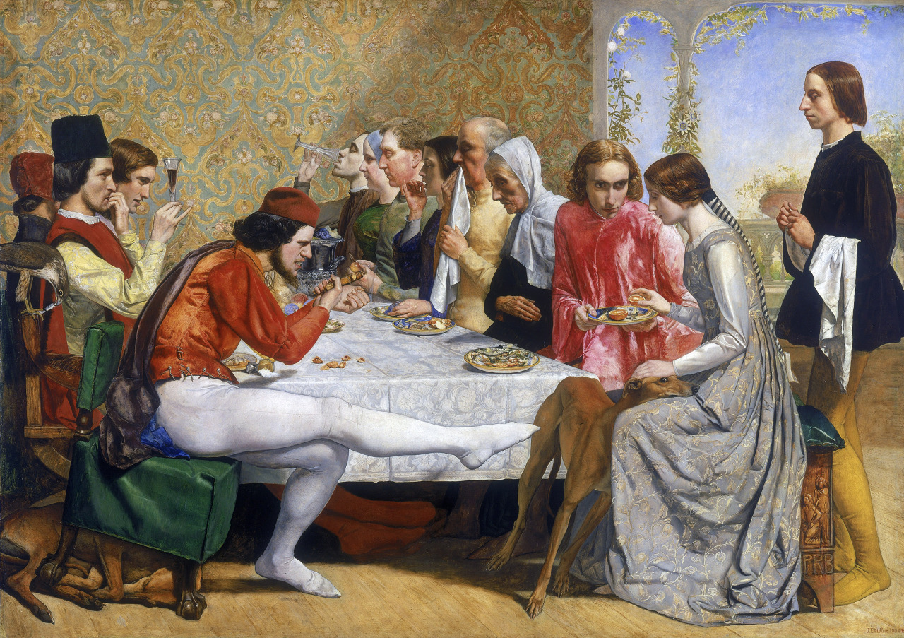 John Everett Millais - “Isabella” (1848-1849, óleo sobre lienzo, 103 x 143 cm, The Walker Art Gallery, Liverpool)
Este cuadro del pintor prerrafaelita John Everett Millais está inspirado en una de las historias del Decamerón de Boccaccio (jornada IV,...