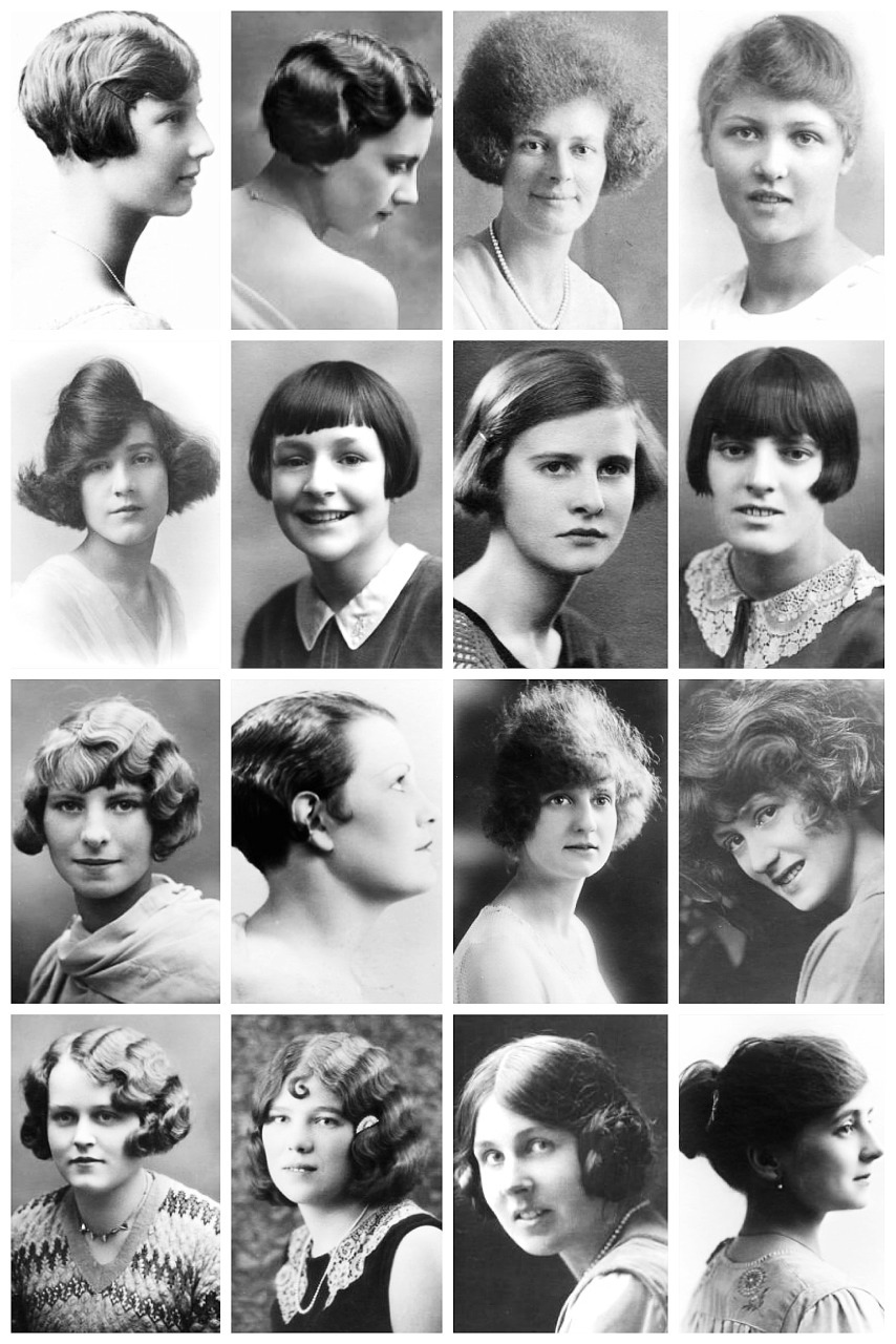 1920's Hairstyles A collection of 1920's  THE VINTAGE 