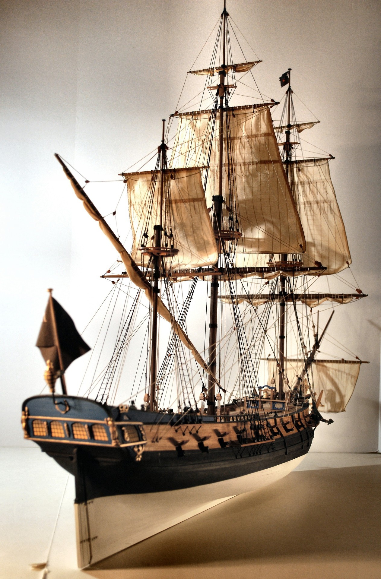 Queen Anne’s Revenge - The completed model (I think)