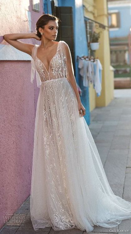 (via Gali Karten 2018 Wedding Dresses — First Look at the...