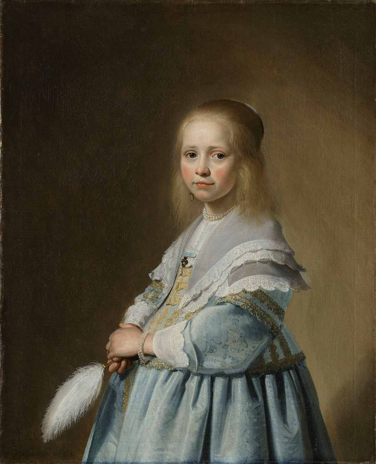 Johannes Cornelisz Verspronck - “Retrato de una niña vestida de azul” (1641, óleo sobre lienzo, 82 x 66 cm, Rijksmuseum, Ámsterdam)
Los retratos siempre han sido un género pictórico para fardar. Muy pocos bolsillos podían permitirse el lujo de pagar...