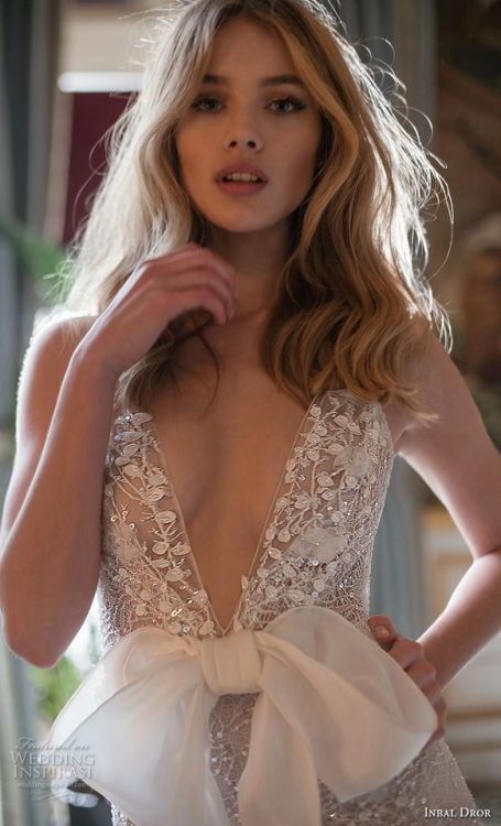 (via Inbal Dror Fall 2018 Wedding Dresses Lookbook | Wedding...