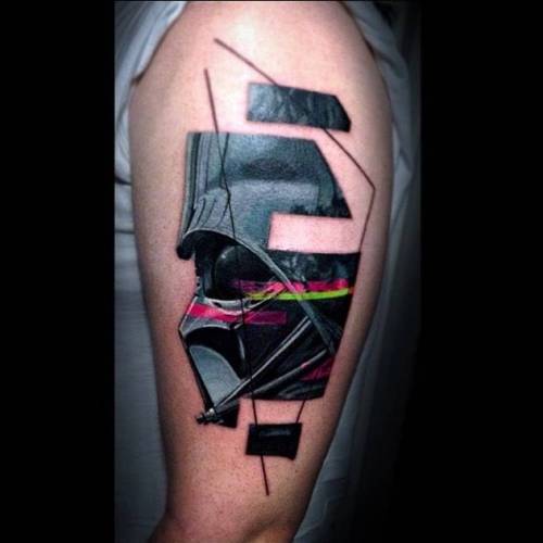 By Vlad Tokmenin, done in Moscow. http://ttoo.co/p/21116 film and book;fictional character;big;vladtokmenin;graphic;darth vader;star wars;facebook;star wars characters;twitter;upper arm