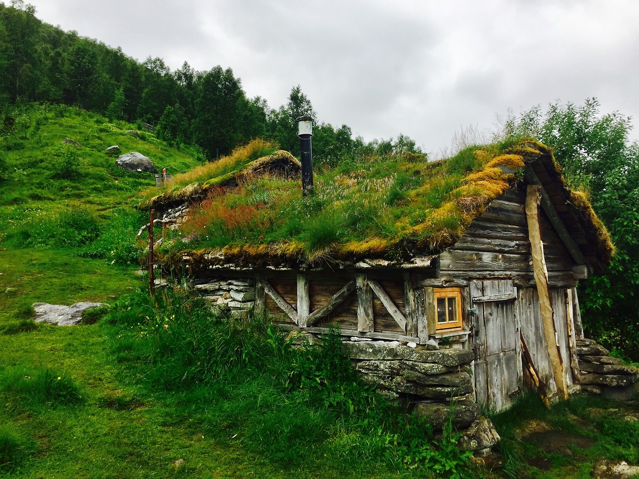 Sunken cabin in Homlongsætra, Norway
Submitted by Joseph Johnston
“I took this photo on a Geiranger Fjord hike in Norway. We took a Fjord cruise that dropped us off at the trail on the way back. We hiked up the cliff to a couple farms at Skageflå and...
