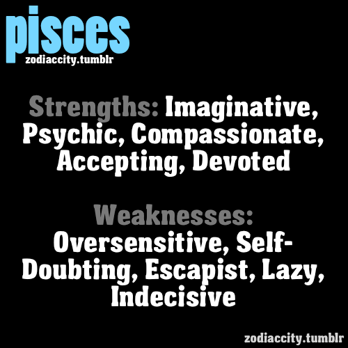 What are Pisces strengths?