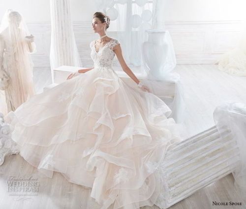 (via Nicole 2018 Bridal Collection — Princess-Ready Wedding...