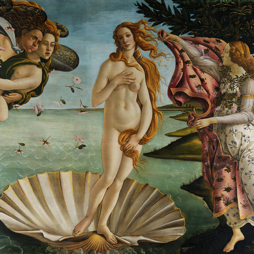 lonequixote:
“ Renaissance Art
The Birth of Venus (detail) by Sandro Botticelli
”