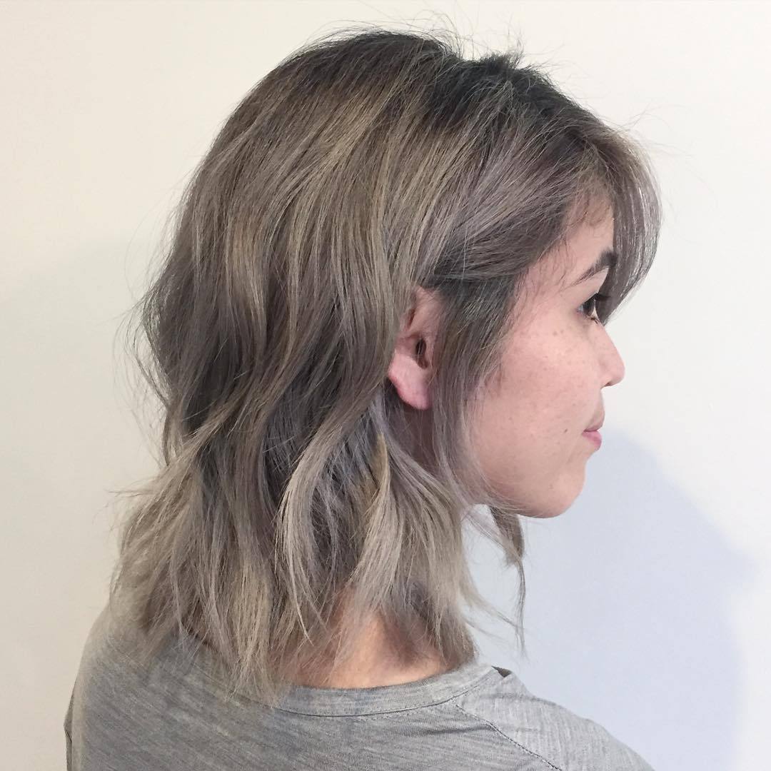 Hair By ChoiCe From A Bleach And Tone Grey To Highlights Grey