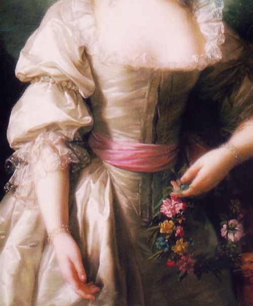 sommartidsvarmod: Portrait of Madame du Barry, by Louise lisabeth Vige Le Brun (detail)c. 18th centurysource