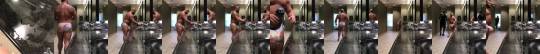 glorious9er:  darkbull64:Wow!!! Mega bulge in the gym… 😰😉👍