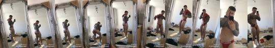 brentwalker092:  Trying out his new mirror :).[Please visit/subscribe