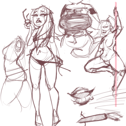 Some sketches, featuring tenk’s Mikk