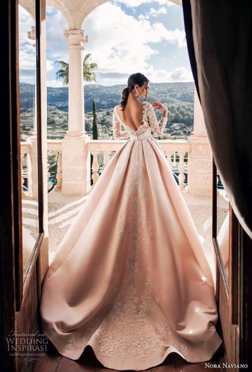 (via Nora Naviano 2019 Wedding Dresses — “Voyage” Bridal...