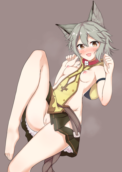 lewd-lounge:Neko request for @ohhornyall art is sourced via...