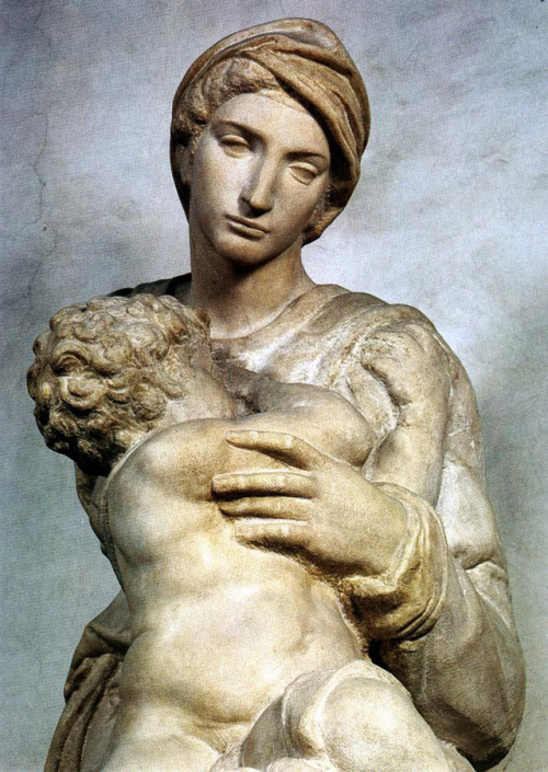 hallusionima - assleak - Medici Madonna - Michaelangelo (1531)...