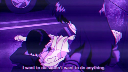 purple anime aesthetic | Tumblr