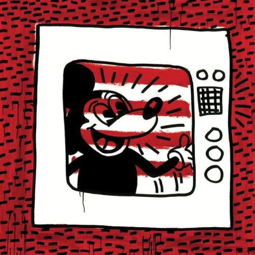 felixinclusis - immafuster -  Keith Haring - Untitled (Mickey TV),...