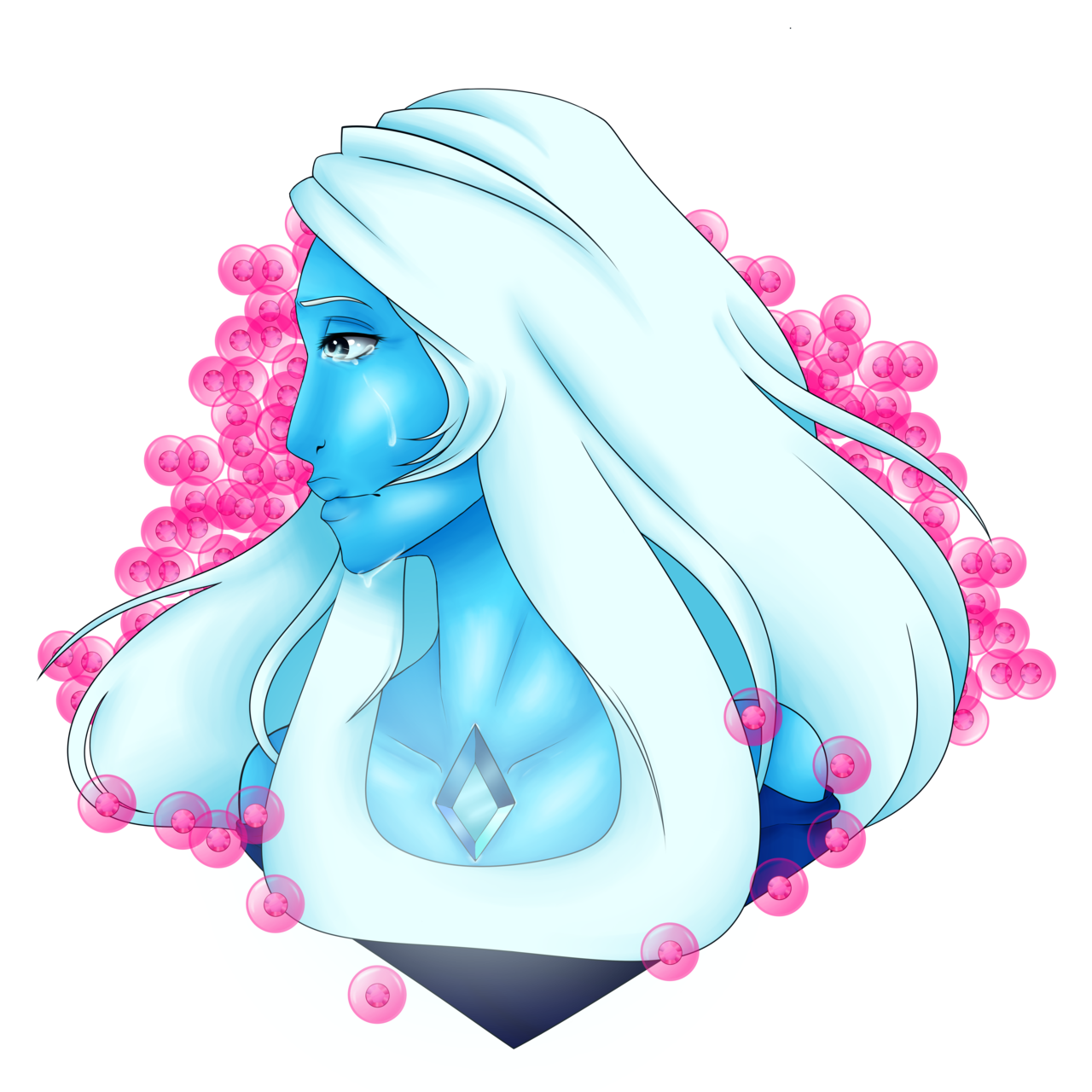 Been a while since I last posted. Its been a year, I believe Here is Blue Diamond Please give me credit if you repost this :)