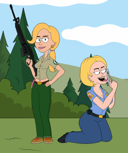 Brickleberry 2 - Paradise PD. Wanted to doodle something with it,...