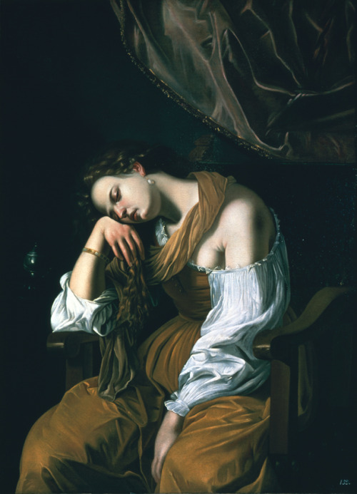 wonderwarhol - Mary Magdalene as the Melancholy, c. 1622, by...
