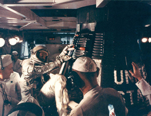 humanoidhistory:May 15, 1963 – The Mercury-Atlas 9 mission lifts...
