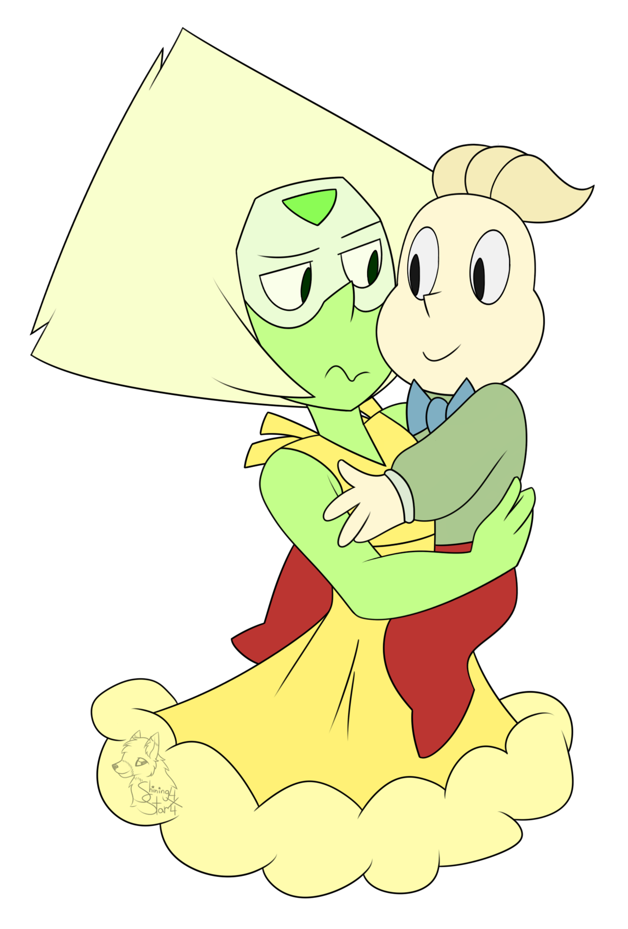 Peridot was absolutely adorable in the latest episode. We loved her dress and the idea of her being friends with Onion and just hanging out has been between us for awhile.