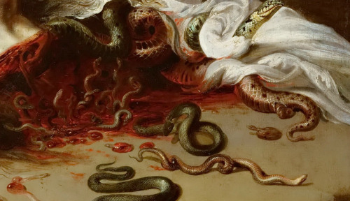 v-ersacrum:Peter Paul Rubens, Medusa (details), c.1618