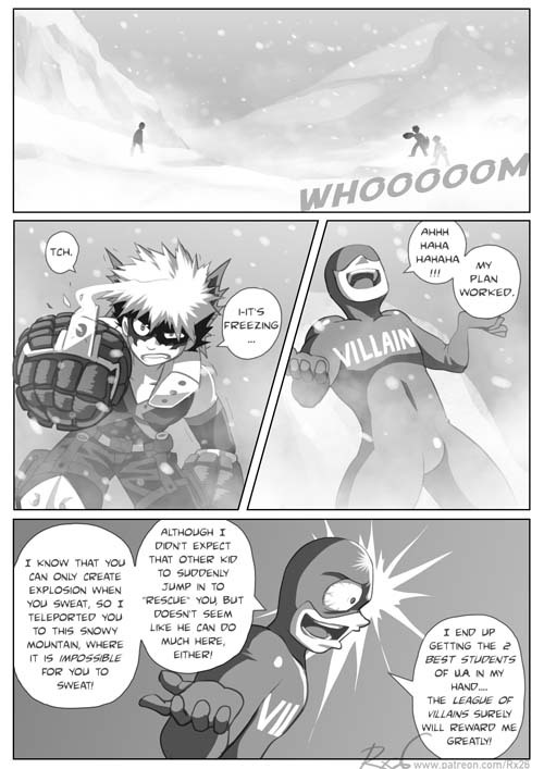6-pages short BHA comic about what if Kacchan is unable to...