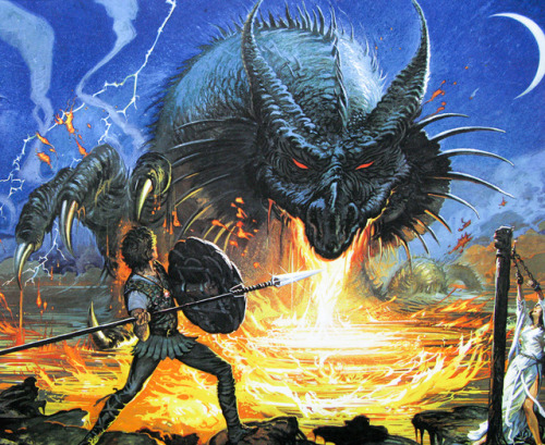 geekwarrior77 - Dragonslayer poster detail 