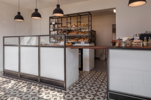 fineinteriors - Margot Bakery, an old post office converted into...