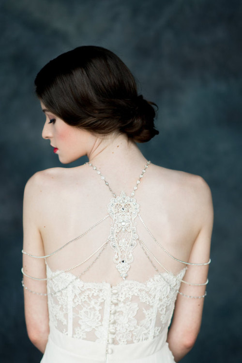sosuperawesome:Shoulder Jewelry by Blair Nadeau Millinery on...