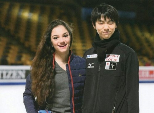 ardexharris - Two great skaters together, Evgenia Medvedeva and...