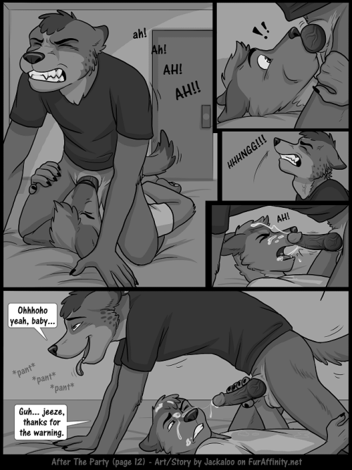theyiffparadisebr - “After the Party” comic by Jackaloo Part 02