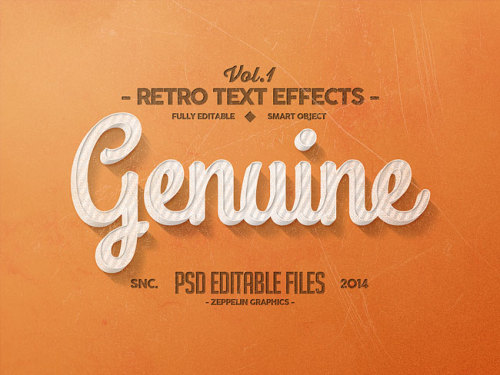 designersof - 50 Vintage Text Effects - only $10!