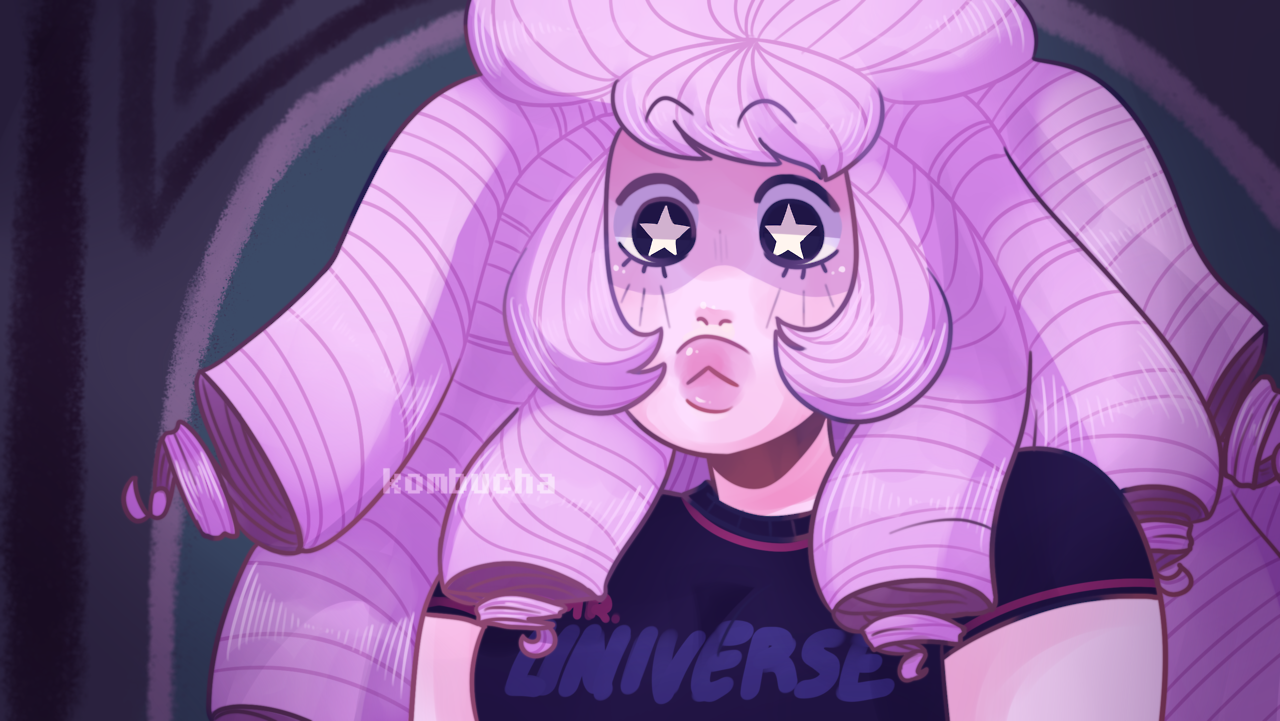 redraw of one of my favorite scenes ever in steven universe,,,, just look at her